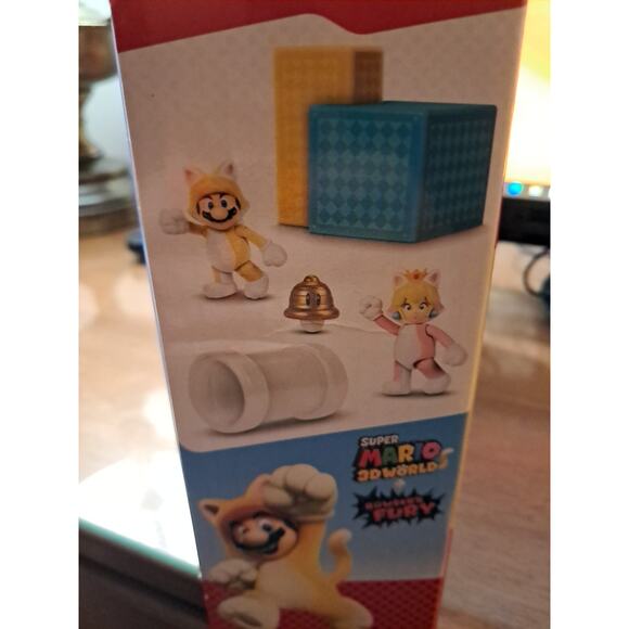 Copied - Super Mario 3D World + Bowser's Fury Diorama Set Jakks Pacific 2024 - Picture 6 of 6